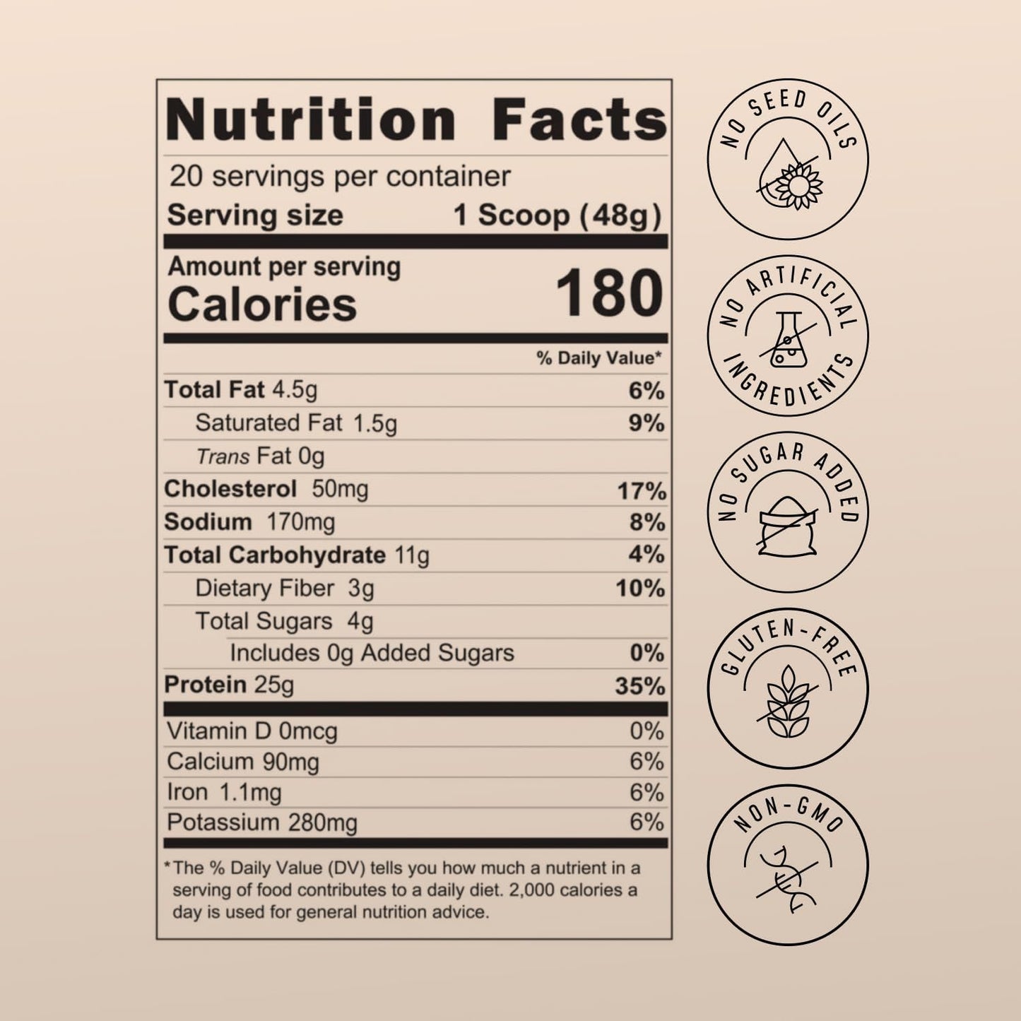 FlavCity Chocolate All in One Protein Shake Powder - On the Go Meal Alternative + Collagen Peptides, Reishi & Cordyceps - Focus, Skin, Hair & Joint Support - 100% Grass Fed Whey, 20 Servings