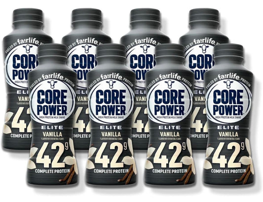 Fairlife Core Power 42g. Protein Shake, Vanilla - (14 fl. oz, 8 pk.) by Baxter Expresss