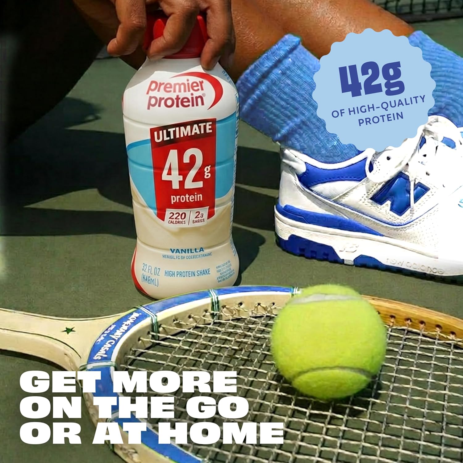 Premier Protein ULTIMATE 42g High Protein Shake, Vanilla, 12 Pack